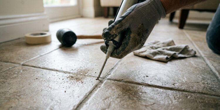Como reparar um piso oco preservando a cerâmica