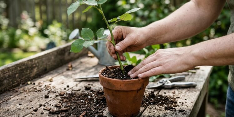 Como fazer novas mudas de roseira por estaquia