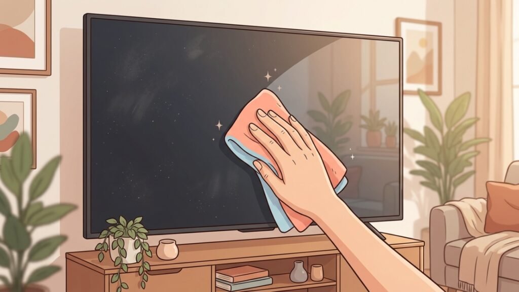 Como limpar a tela da TV sem riscos ou produtos agressivos