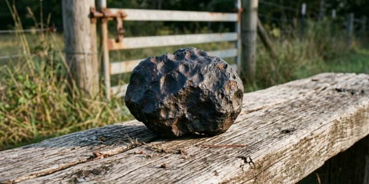 Meteorito usado como peso de porta foi avaliado em US$ 100 mil