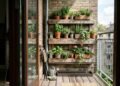 Jardim vertical com pallet para varandas pequenas