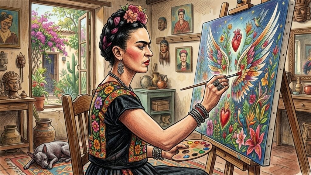 A frase de Frida Kahlo sobre liberdade e imaginação