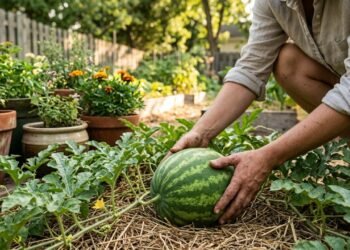 Como plantar melancia no quintal e planejar a colheita