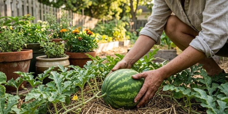 Como plantar melancia no quintal e planejar a colheita