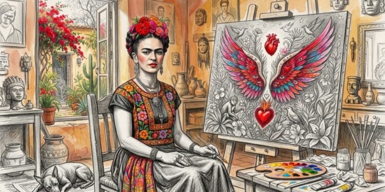 A frase de Frida Kahlo sobre liberdade e imaginação