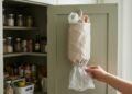 Como organizar sacolas plásticas na cozinha