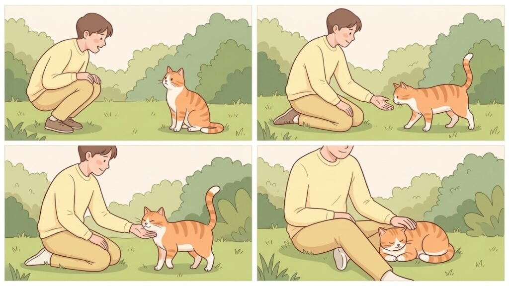 Como os gatos escolhem sua pessoa favorita