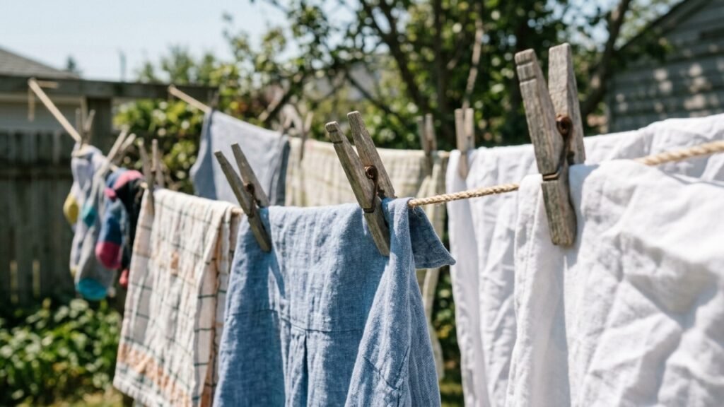 Função das duas aberturas dos prendedores de roupa