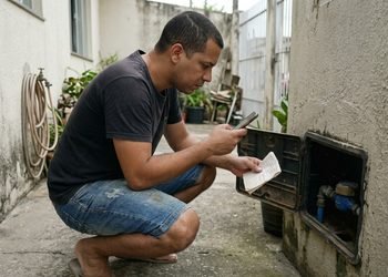 Um problema quase invisível pode provocar desperdício de água durante o dia inteiro.