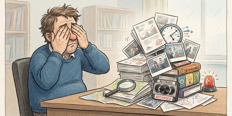 Receber novas provas nem sempre é suficiente para mudar uma opinião já muito arraigada