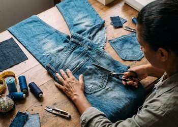 Uma peça de roupa antiga pode ganhar uma função diferente na organização de pequenos objetos