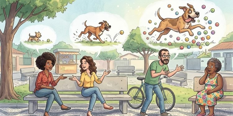 Um ditado popular mostra como uma história pode se transformar conforme passa de uma pessoa para outra