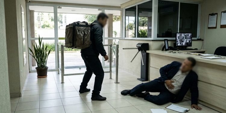 Uma exigência comum de segurança na portaria acabou se transformando em um episódio de violência - IMAGEM ILUSTRATIVA