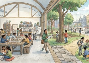 A escola também pode ser um espaço de participação, convivência e construção de experiências reais