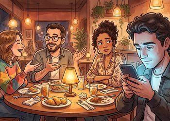 Pequenas distrações podem mudar a forma como aproveitamos momentos ao lado de outras pessoas.