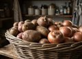 Os dois alimentos se conservam melhor quando recebem condições adequadas de ventilação e armazenamento