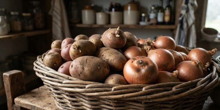 Os dois alimentos se conservam melhor quando recebem condições adequadas de ventilação e armazenamento
