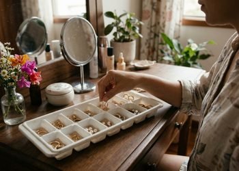 Os pequenos compartimentos podem ganhar funções diferentes na organização de objetos pela casa