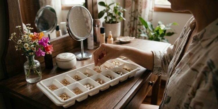 Os pequenos compartimentos podem ganhar funções diferentes na organização de objetos pela casa