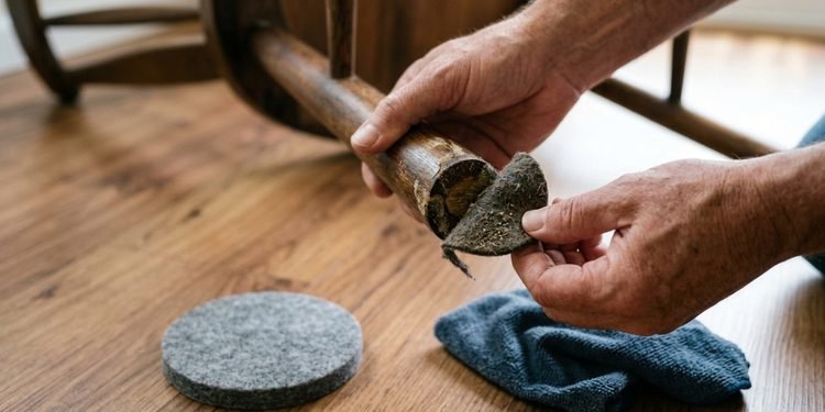 Um acessório discreto pode ajudar a conservar o piso por mais tempo.