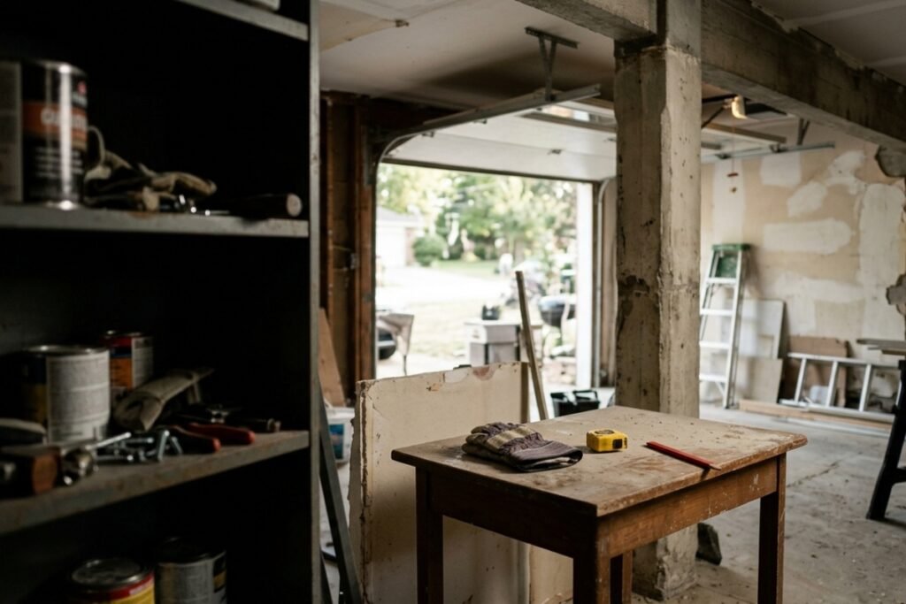 Riscos de demolir parede de garagem sem análise estrutural