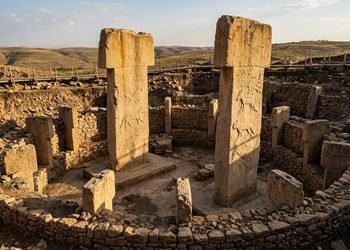As estruturas monumentais levantam perguntas sobre a organização dos grupos humanos daquela época