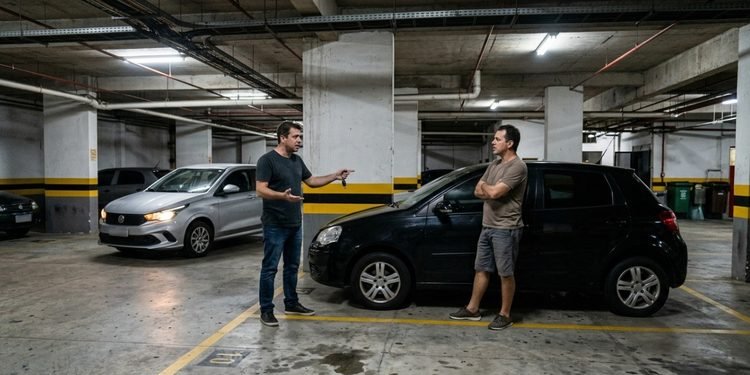 Um acordo informal entre vizinhos acabou gerando problemas quando as necessidades mudaram.