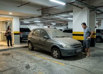 O que deveria ser uma parada temporária acabou se transformando em um problema para o condomínio.
