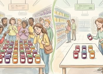 Um experimento mostrou que atrair mais atenção não significa necessariamente vender mais