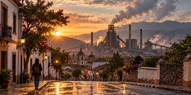 A força da indústria ajuda a explicar a importância econômica desse pequeno município - IMAGEM ILUSTRATIVA