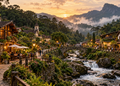 A combinação de vilarejos tranquilos e paisagens naturais cria um roteiro diferente pelas montanhas - IMAGEM ILUSTRATIVO