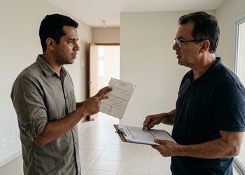 Devolver as chaves e concluir a conferência do imóvel são etapas que podem gerar conflitos.