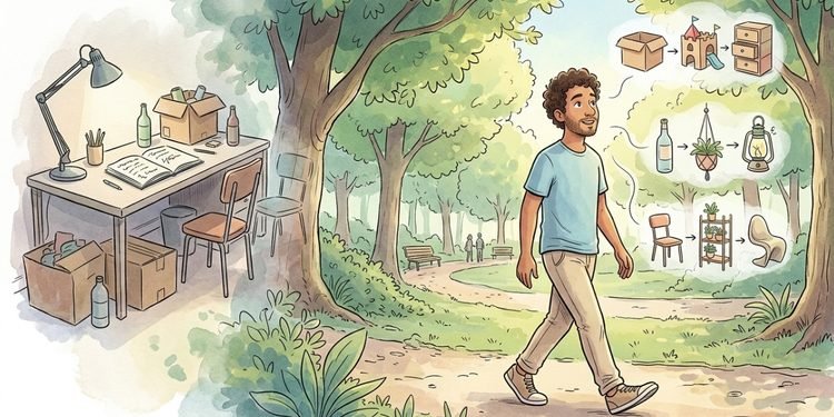 Uma pesquisa encontrou diferenças na produção de ideias entre pessoas sentadas e aquelas que caminhavam