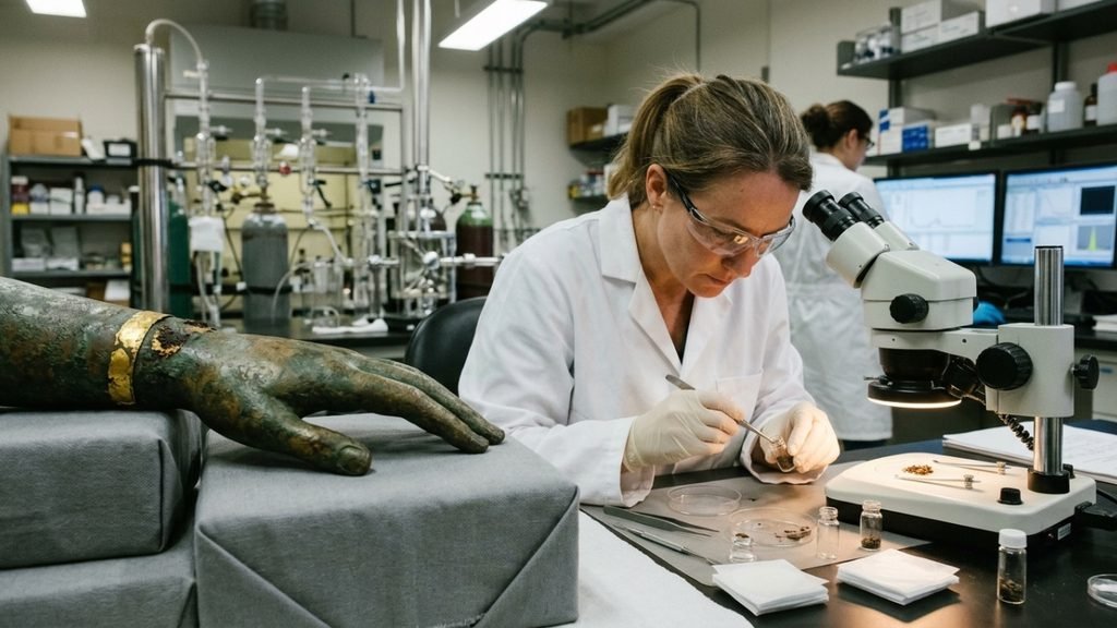 A descoberta mostra como detalhes quase invisíveis podem ajudar a investigar objetos muito antigos