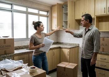 Uma melhoria feita durante o contrato virou motivo de conflito na hora de devolver o imóvel.