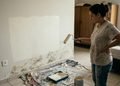 A aparência pode melhorar depois da pintura, mas a origem do problema continua escondida.