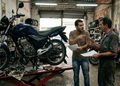 O serviço autorizado tinha um valor definido, mas o cliente encontrou a moto em uma situação inesperada