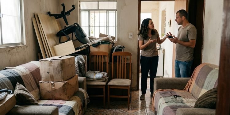 Um acordo temporário acabou ocupando espaço na casa por muito mais tempo do que o previsto.