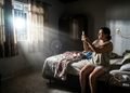 O que começou como uma medida de segurança acabou prejudicando o descanso de outra pessoa.