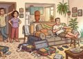 Uma comparação bem-humorada mostra por que até as melhores visitas precisam respeitar certos limites.