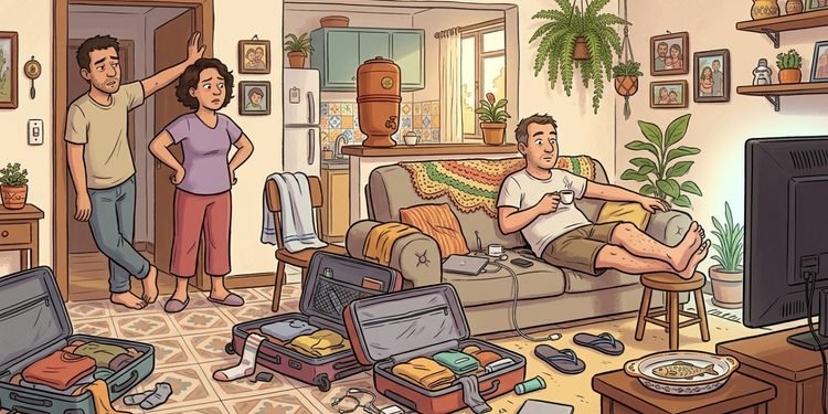 Uma comparação bem-humorada mostra por que até as melhores visitas precisam respeitar certos limites.