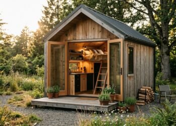 A experiência de Margo Fairchild com uma casa de 22 m²