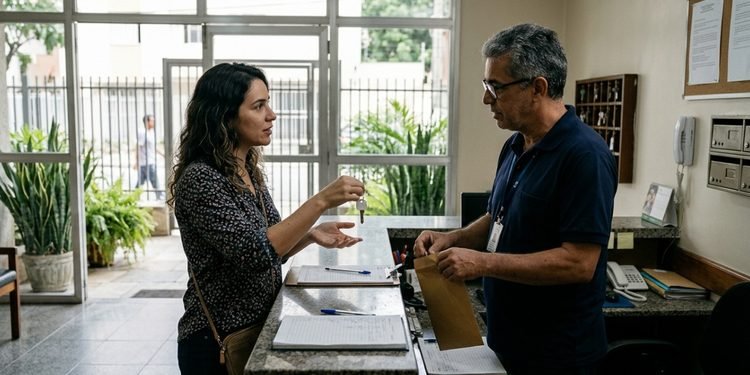 Uma autorização para situações urgentes acabou envolvida em uma visita que a moradora não esperava