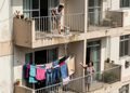 Uma tarefa comum de limpeza virou motivo de desentendimento entre apartamentos.