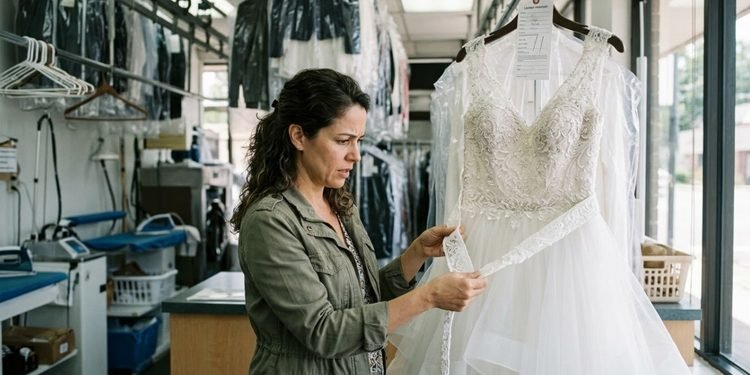 Fotos do casamento podem mostrar com detalhes como eram o cinto e os bordados originais