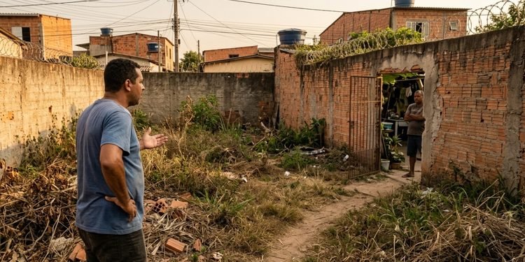 O terreno estar vazio não significa que qualquer pessoa possa usá-lo como passagem.